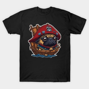 Pirate pug T-Shirt